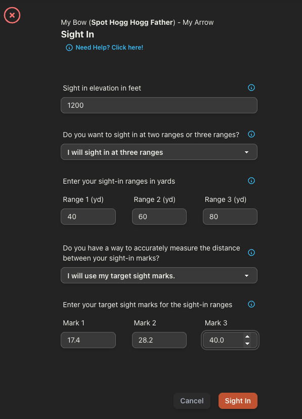 Sight In Your Setup Precision Cut Archery Documentation